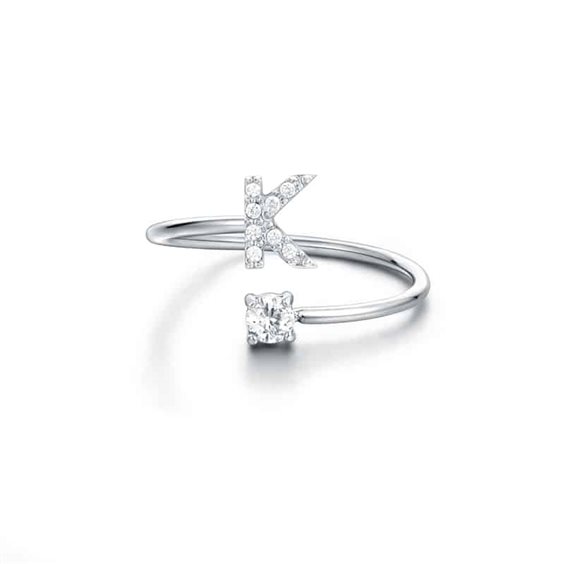 Ringe Brand Dame Personal Cristalli in Stahl 02RG002K - 02RG002K